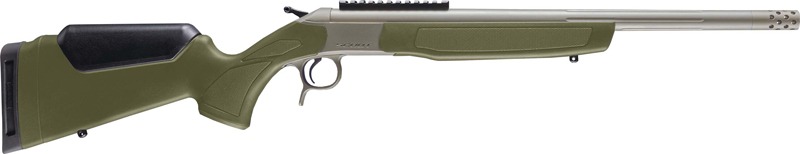 CVA SCOUT TD V3 45-70 22" STAINLESS/OD GREEN SYNTHETIC<<