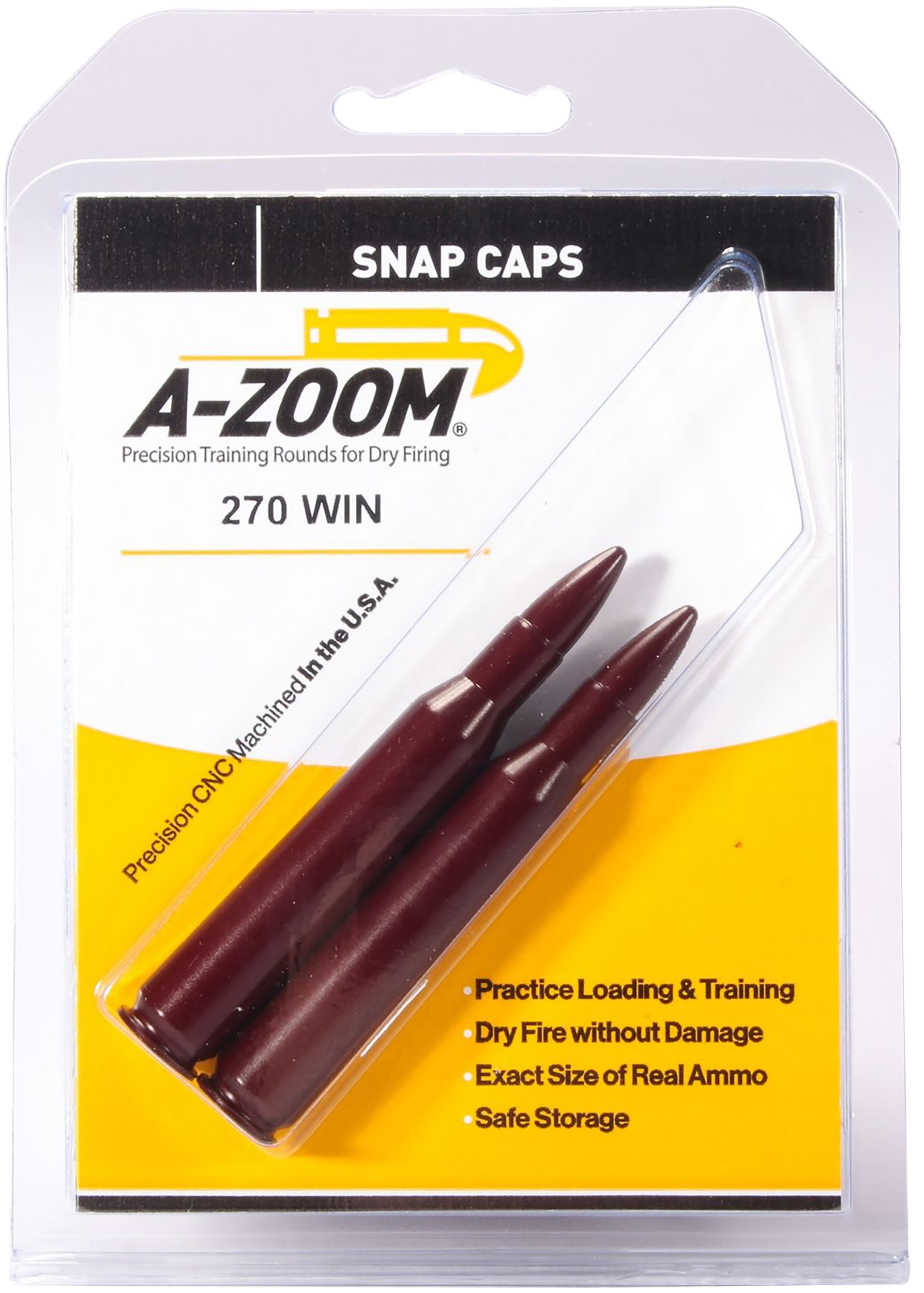 A-Zoom 12224 Rifle Snap Cap 270Win 2Pack