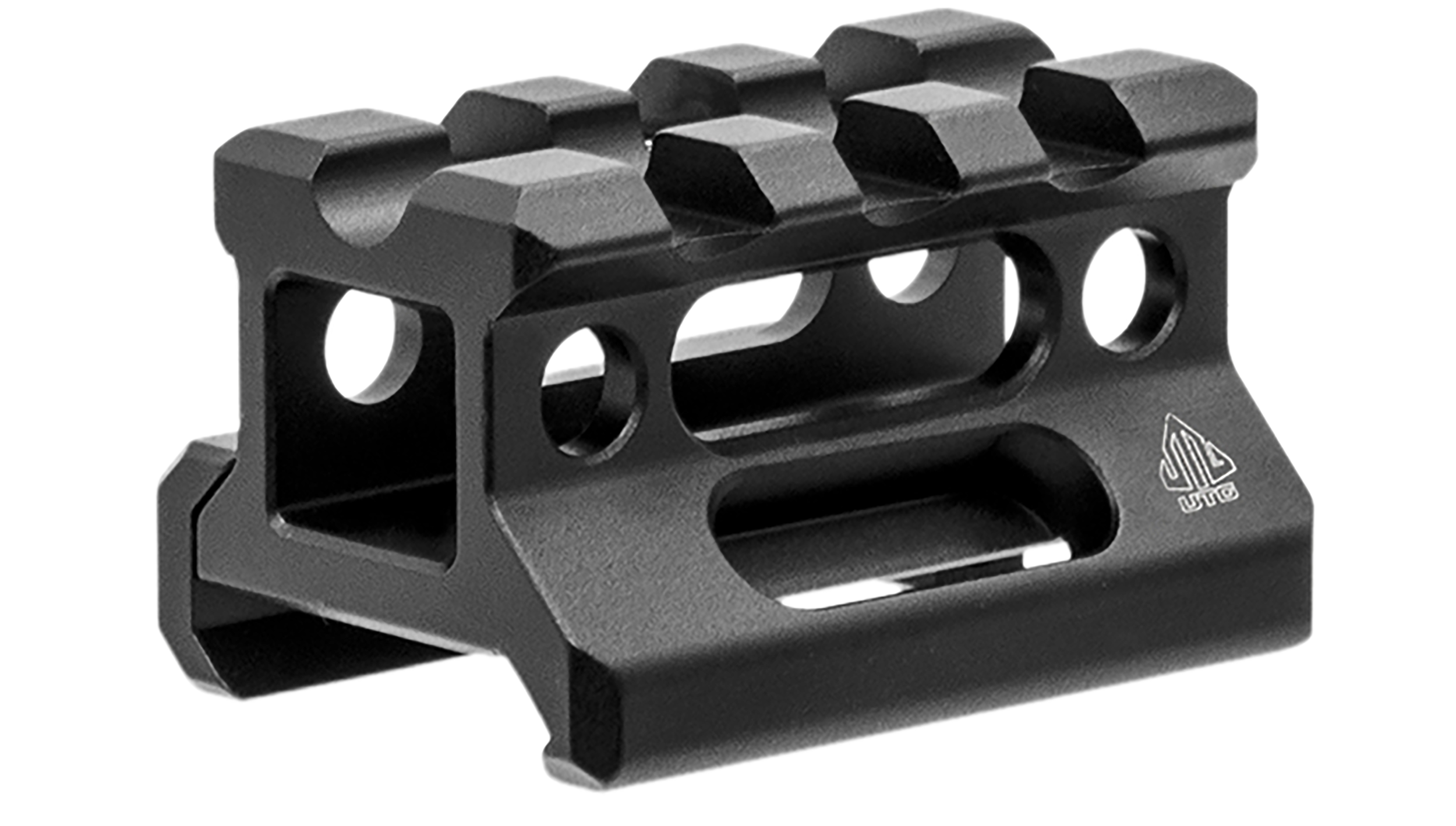 Leapers MTRSX7S Picatinny Riser Matte Black Anodized Aluminum Picatinny Mount