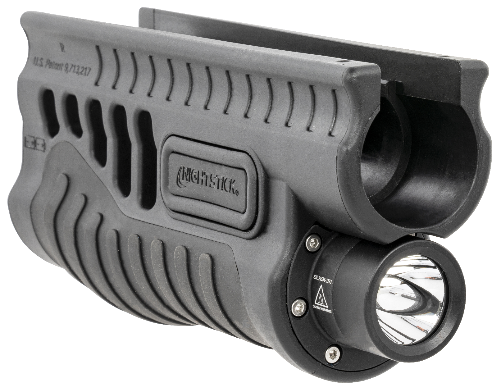 Nightstick SFL13WL Shotgun Forend Light  Black 1200 Lumens White LED Remington 870/Tac-14