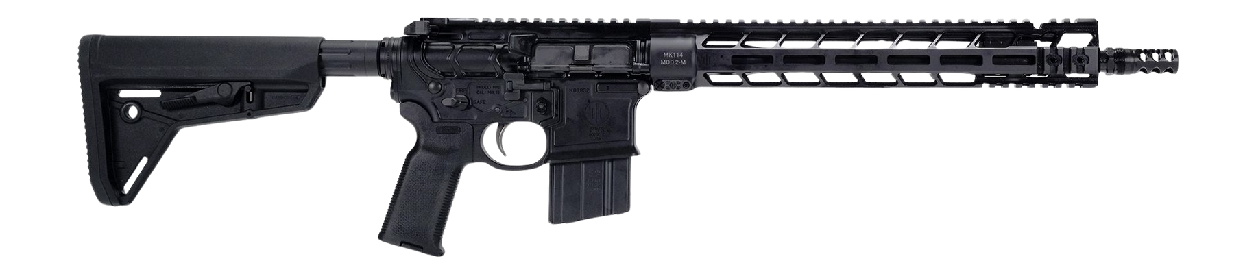 Primary Weapons MK1M2R6ARC14PW MK1 Mod2 6mm ARC 20+1 14.50" Black Anodized Aluminum Receiver w/Picatinny Rail, PicLok Handguard, Magpul SL Black Polymer Stock, Black Magpul K2 Grip, Ambidextrous