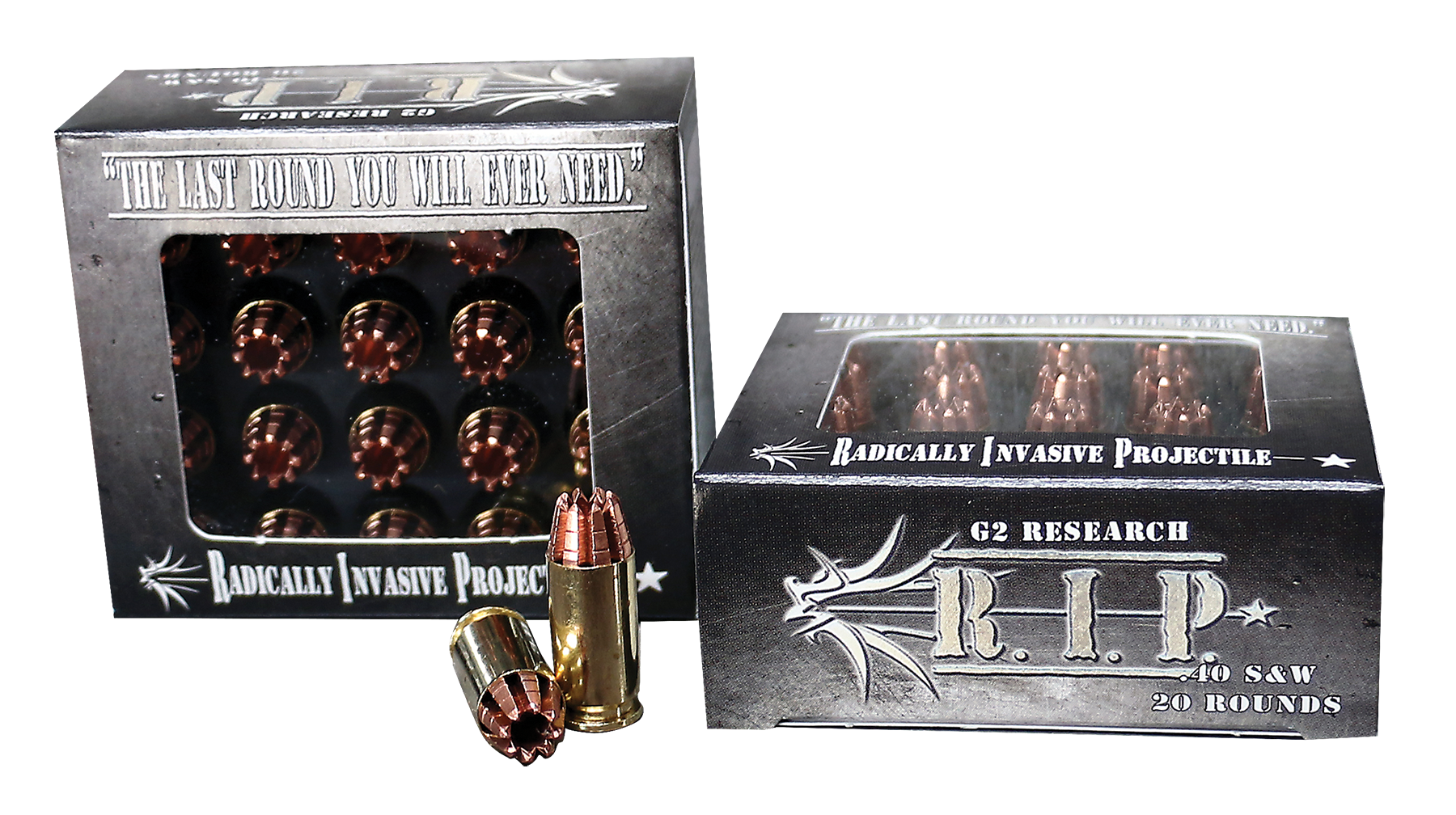 G2 Research G00003 R.I.P 40S&W 115gr Fracturing Hollow Point 20 Per Box/25 Case