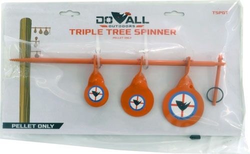 DO-ALL STEEL TARGET TRIPLE TREE SPINNER AIRGUN