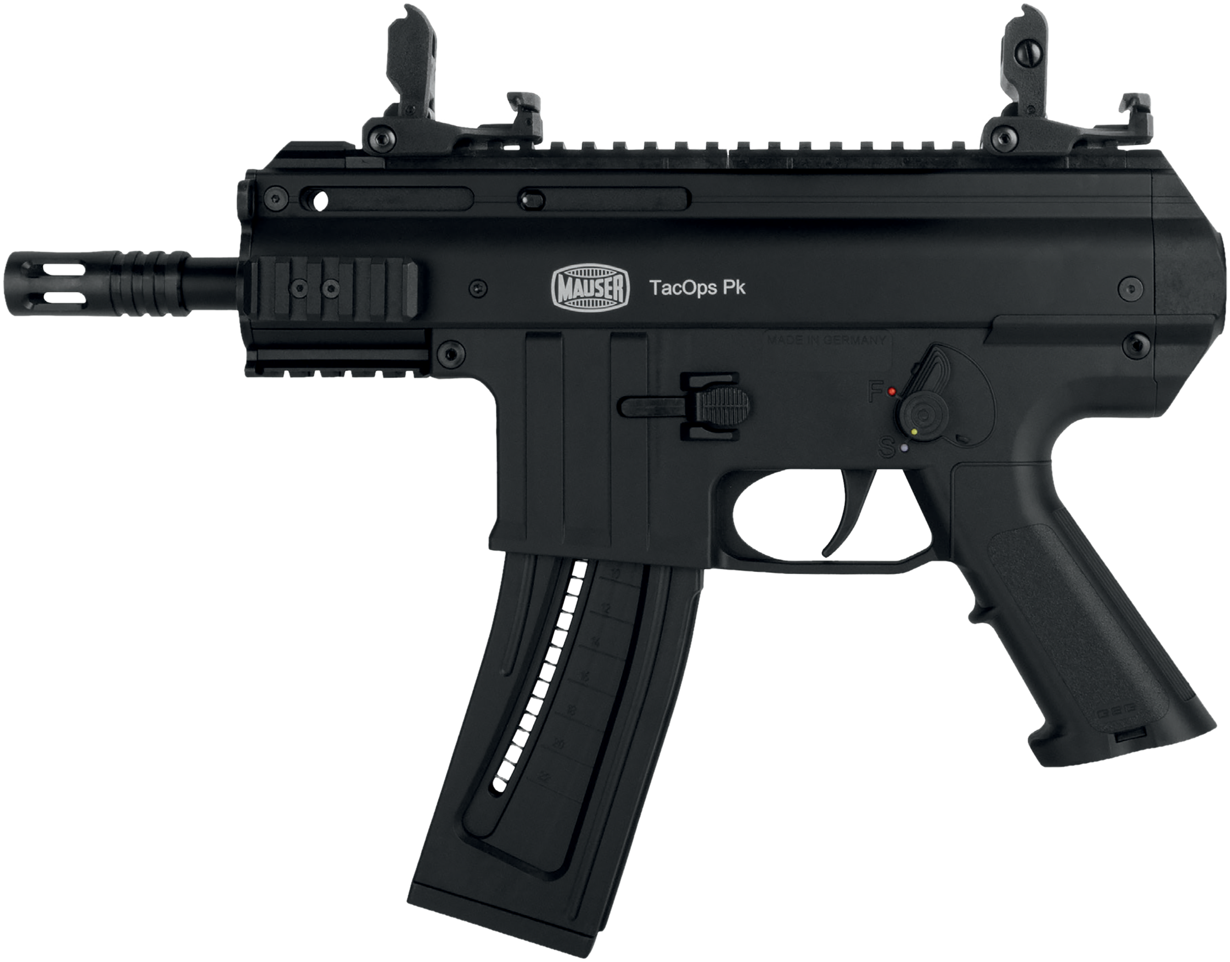 Blue Line Solutions 4150060 TacOps Pk 22 LR 22+1/110+1 5" Black Anodized Steel Barrel, Picatinny Rail Receiver, Black Aluminum Frame w/Picatinny Rail