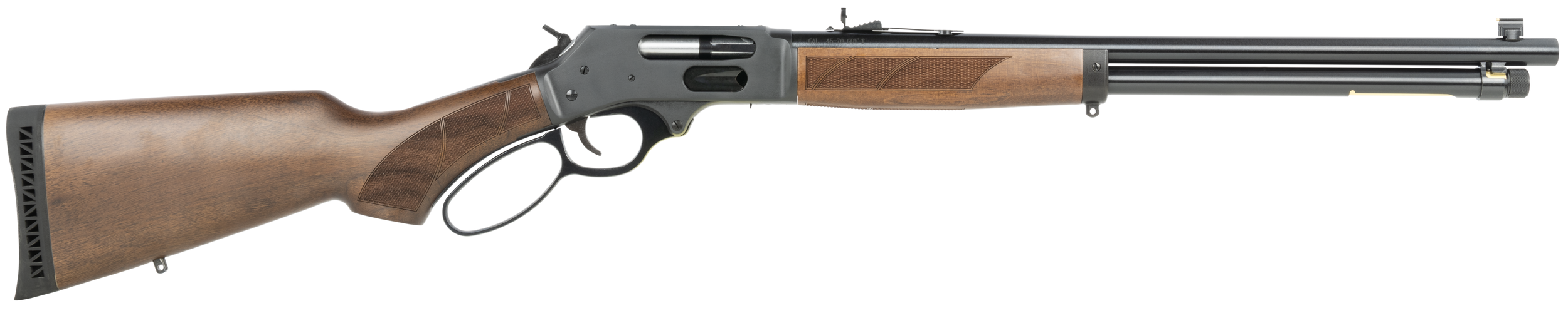 Henry H009PG3855 Provider 38-55 Win 6+1 20" Blued Round Barrel, Blued Steel Drilled & Tapped Receiver, American Walnut Fixed w/Pistol Grip Stock