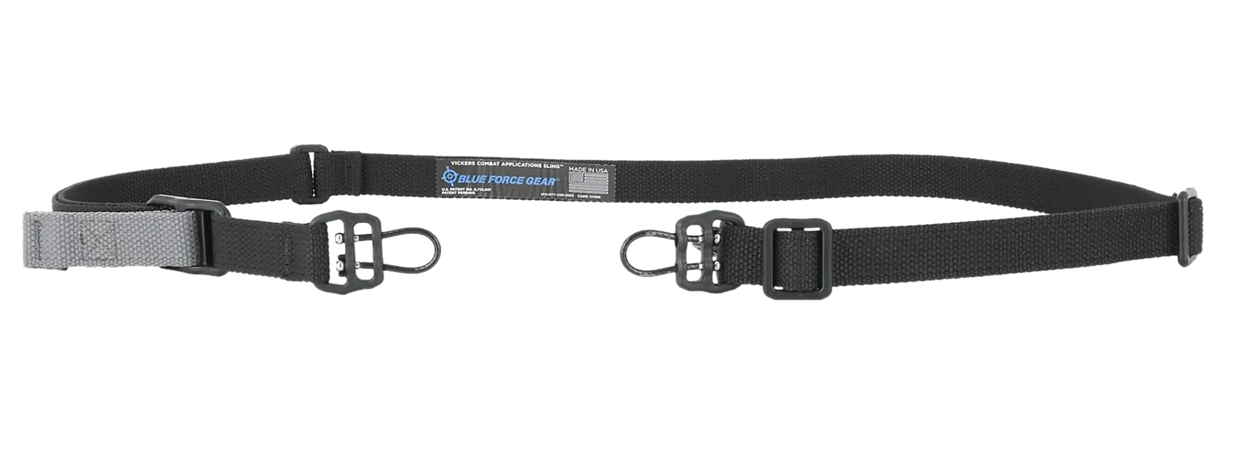 Blue Force Gear SPECIAL1903BK Vickers SMG Sling Black Cordura 54"-64" OAL Two-Point Rifle