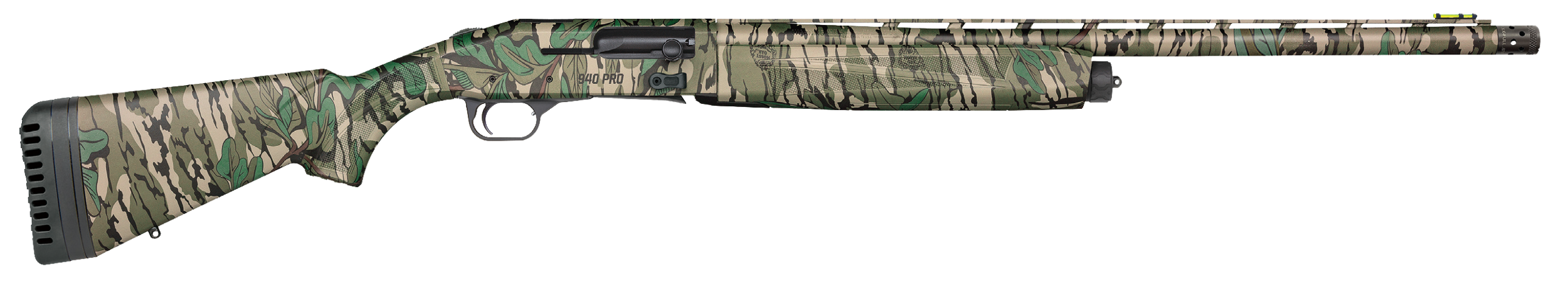 Mossberg 85156 940 Pro Turkey 12 Gauge with 24" Barrel, 3" Chamber, 4+1 Capacity, Overall Mossy Oak Greenleaf Finish & Synthetic Stock Right Hand (Full Size)