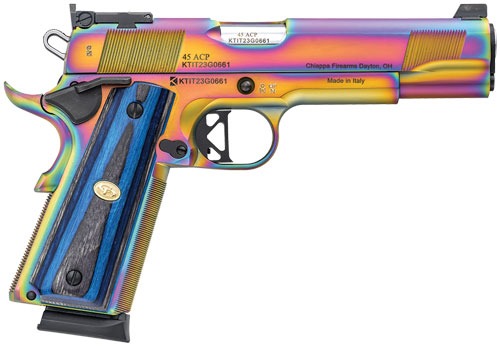 CHIAPPA 1911 EMPIRE GRADE 45ACP 5" FS 8RD NEBULA