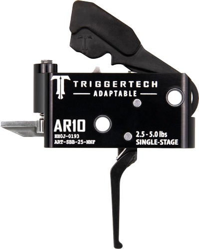 TRIGGERTECH AR10 SINGLE STAGE ADAPTABLE STRAIGHT FLAT BLACK