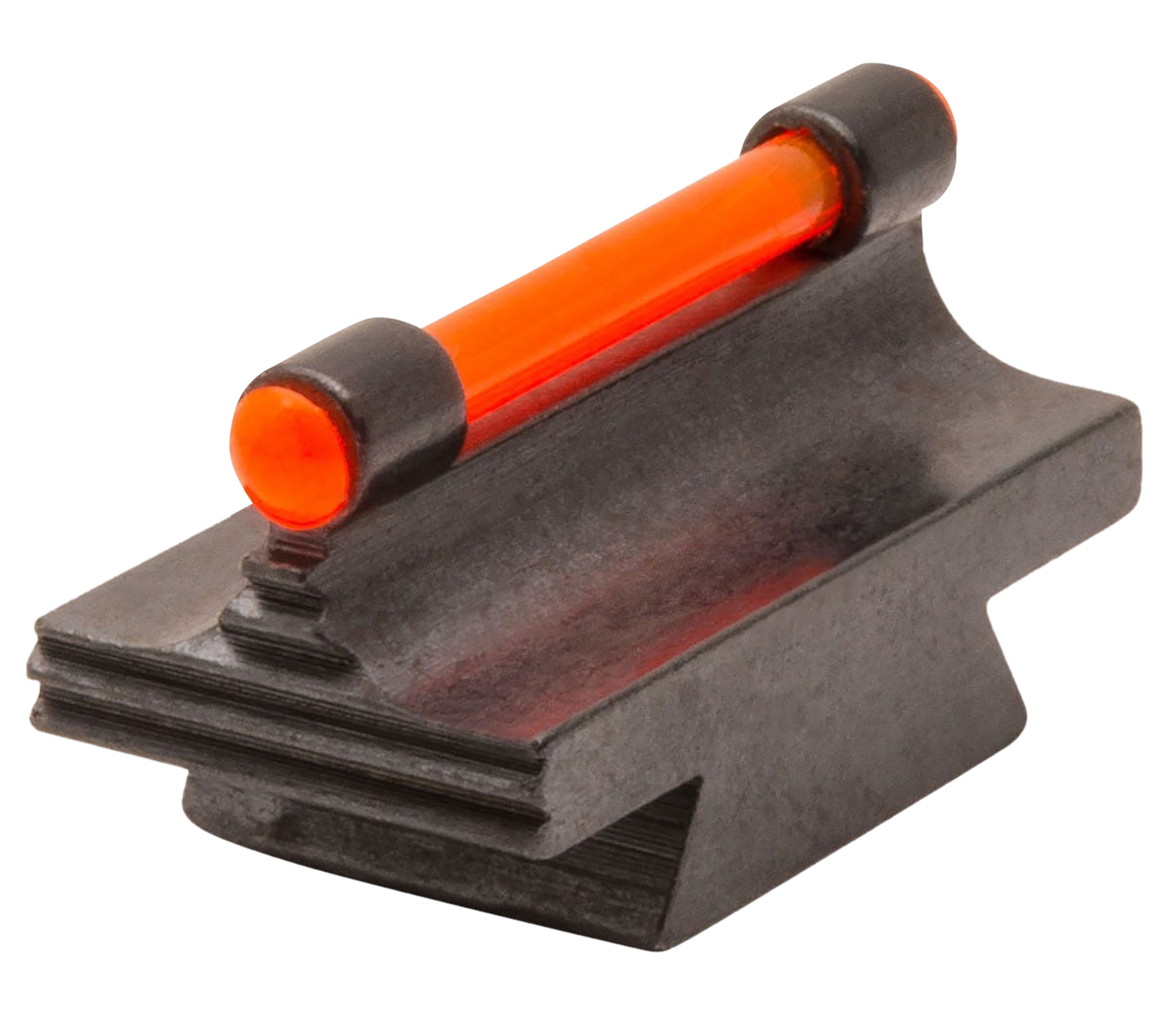 TruGlo TGTG95343RR Front Sight Red Front Fiber Optic/Black Frame 3/8" Dovetail, .343" High