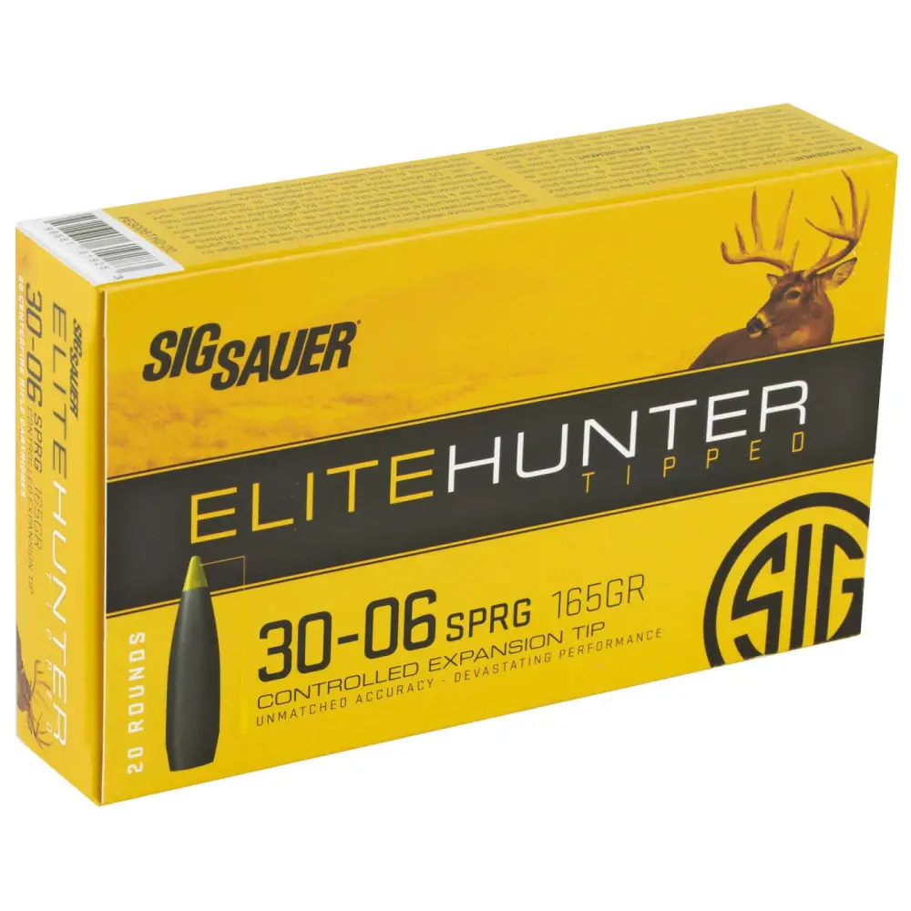 SIG SAUER ELITE HUNT 30/06 SPRG 165GR 20RD BX