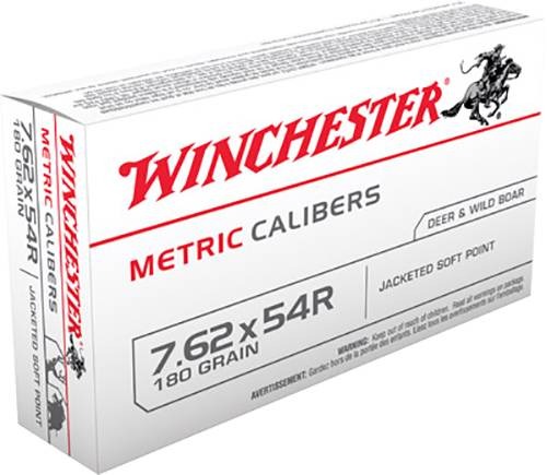 WINCHESTER 7.62X54R 180 SP 20 RD/BX 10 BX/CS