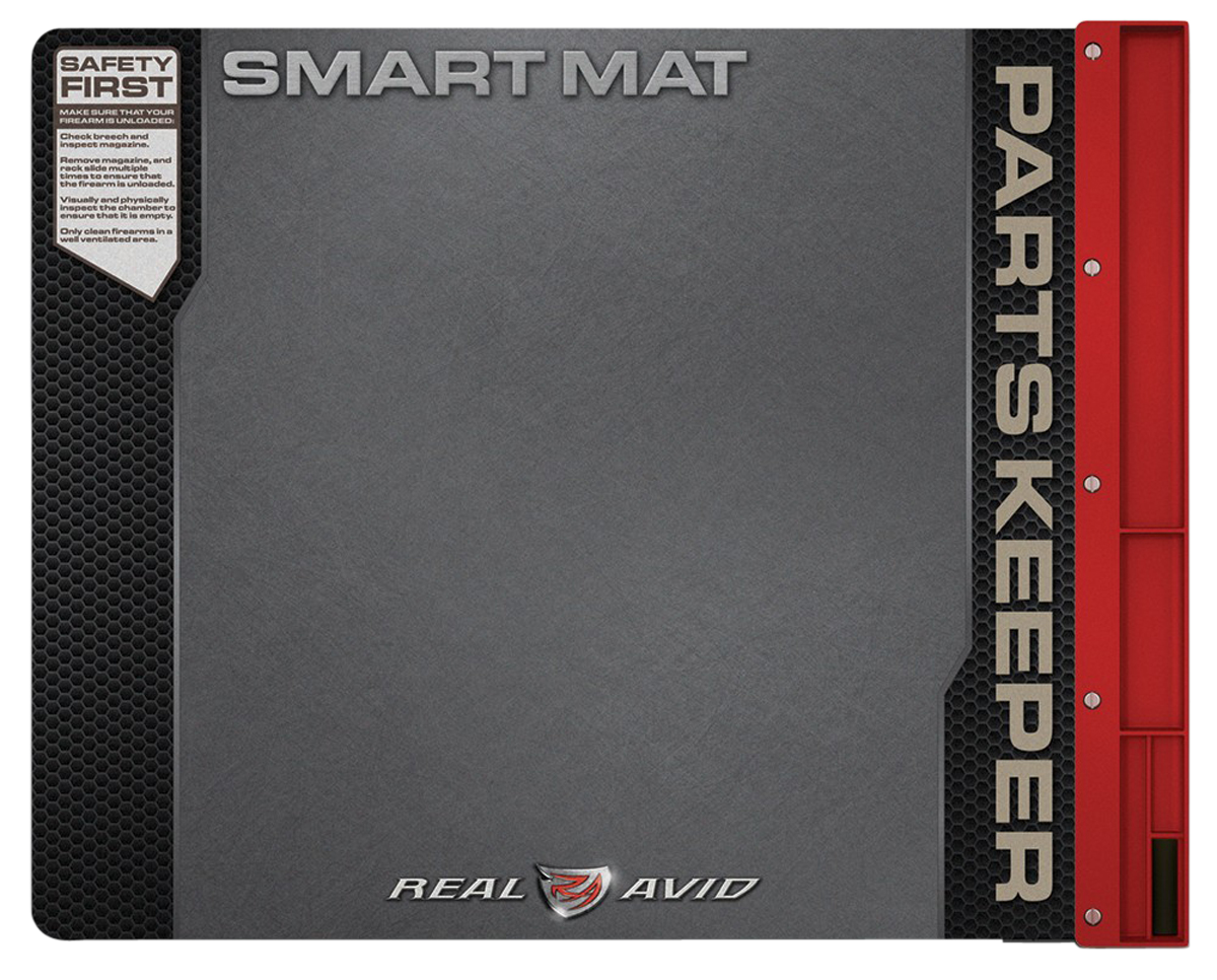 Real Avid AVUHGSM Handgun Smart Mat Black/Red 19" x 16"