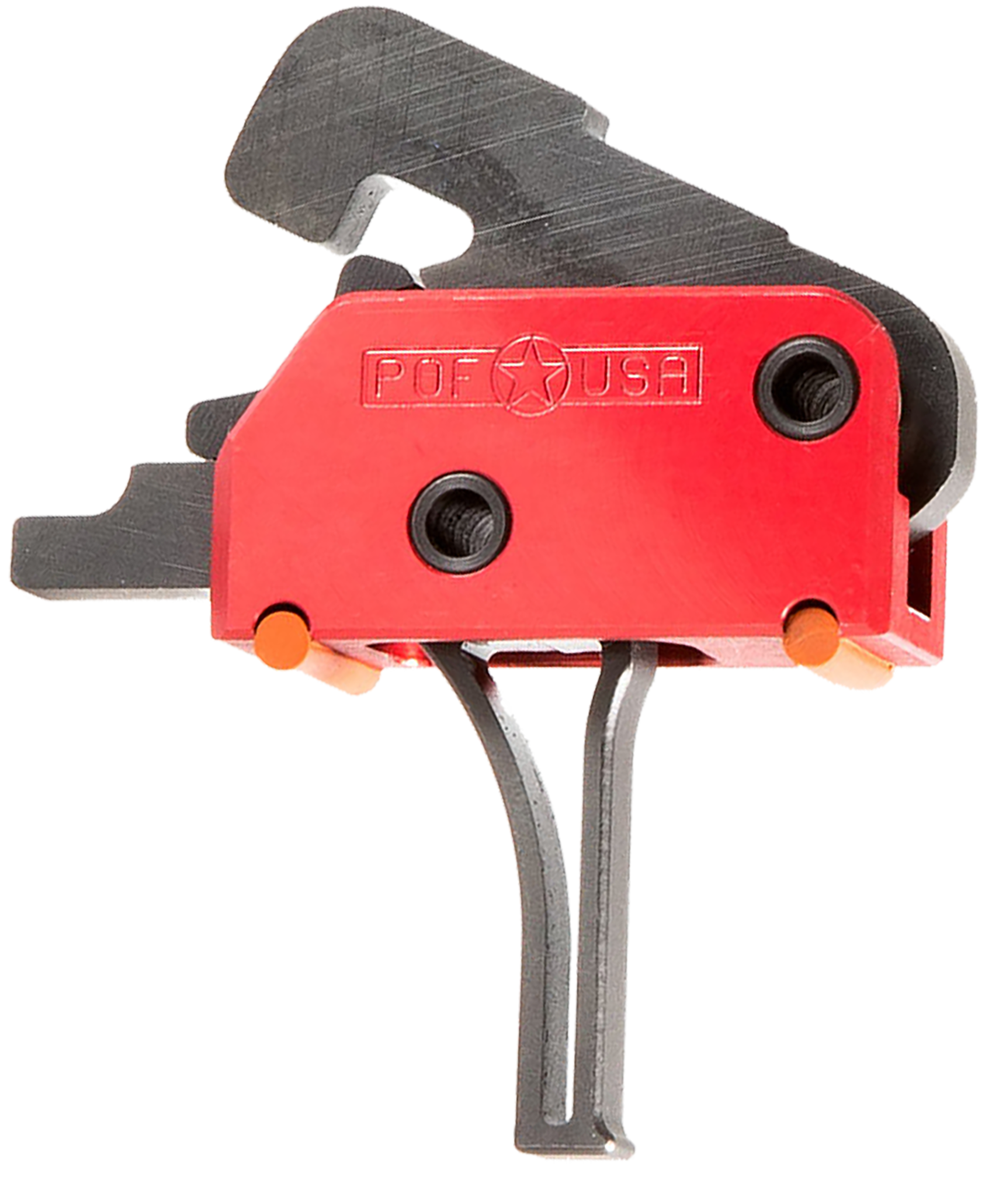 Patriot Ordnance Factory 00858 Drop-In  Black/Red Flat Trigger Single-Stage