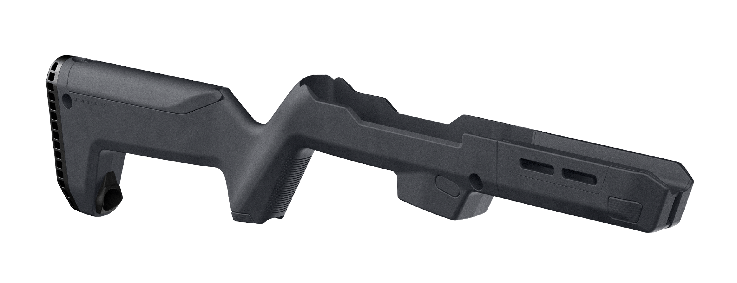 Magpul MAG1076-GRY PC Backpacker  Stealth Gray Synthetic Ruger PC Carbine Stock