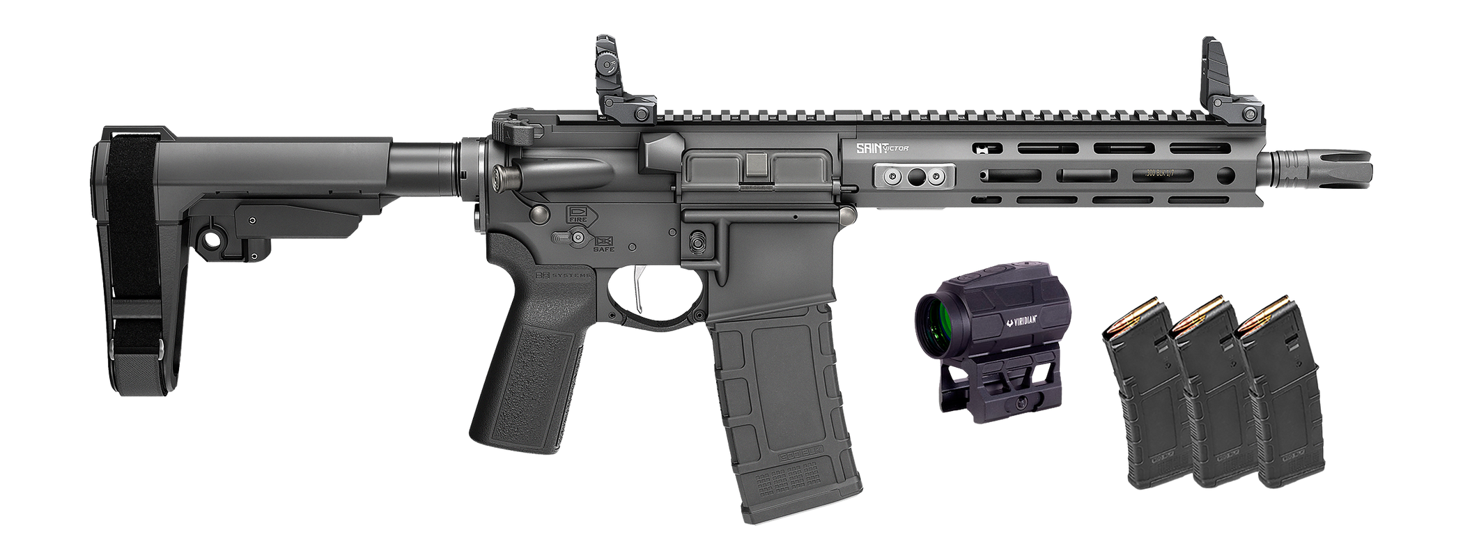 Springfield Armory SAINT Victor Gear Pac 300 BLK 9.5" Pistol
