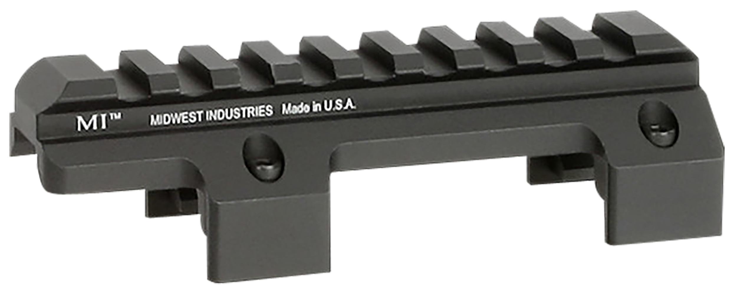 Midwest Industries MIMP5OR HK MP5 and Clones Top Picatinny Rail  Black Anodized 0 MOA