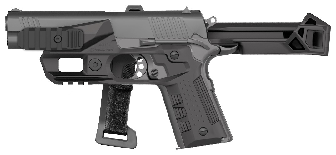 RECOVER 2011 1911 BRACE BLK
