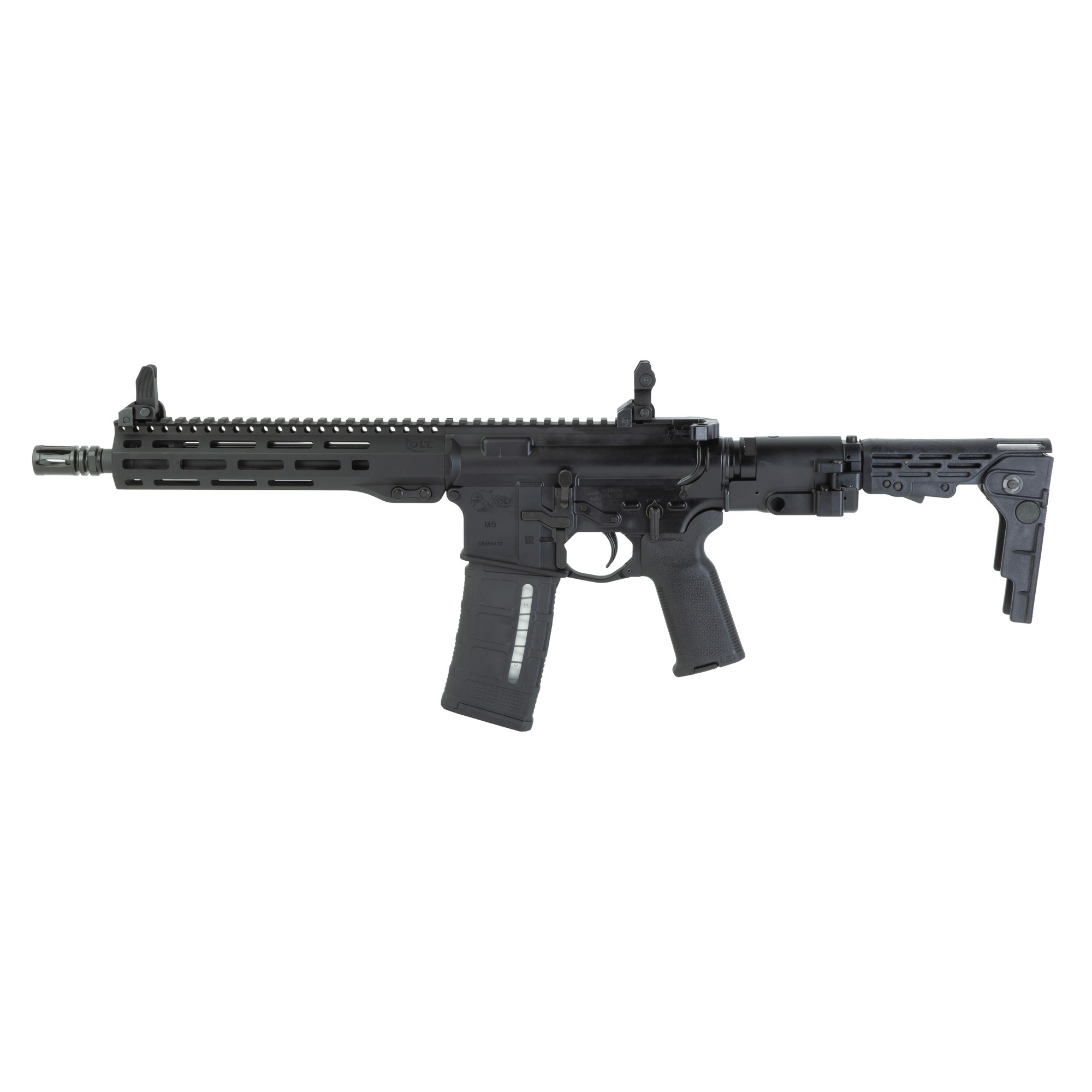 COLT M5 SCW 5.56 10.3" BLK FLDG SBR