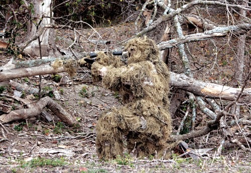 RED ROCK GHILLIE SUIT DESERT 5 PIECE ADULT MEDIUM/LARGE