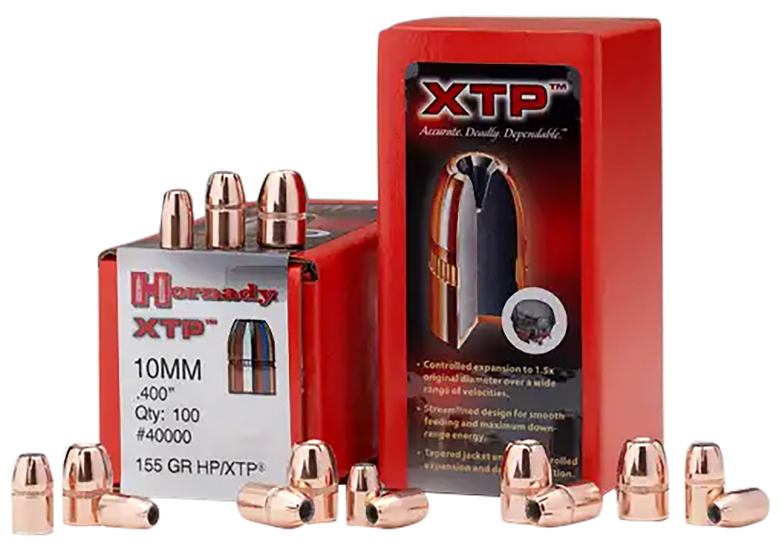 Hornady 35730 XTP  38 Cal .357 125 gr 100 Per Box/ 25 Case