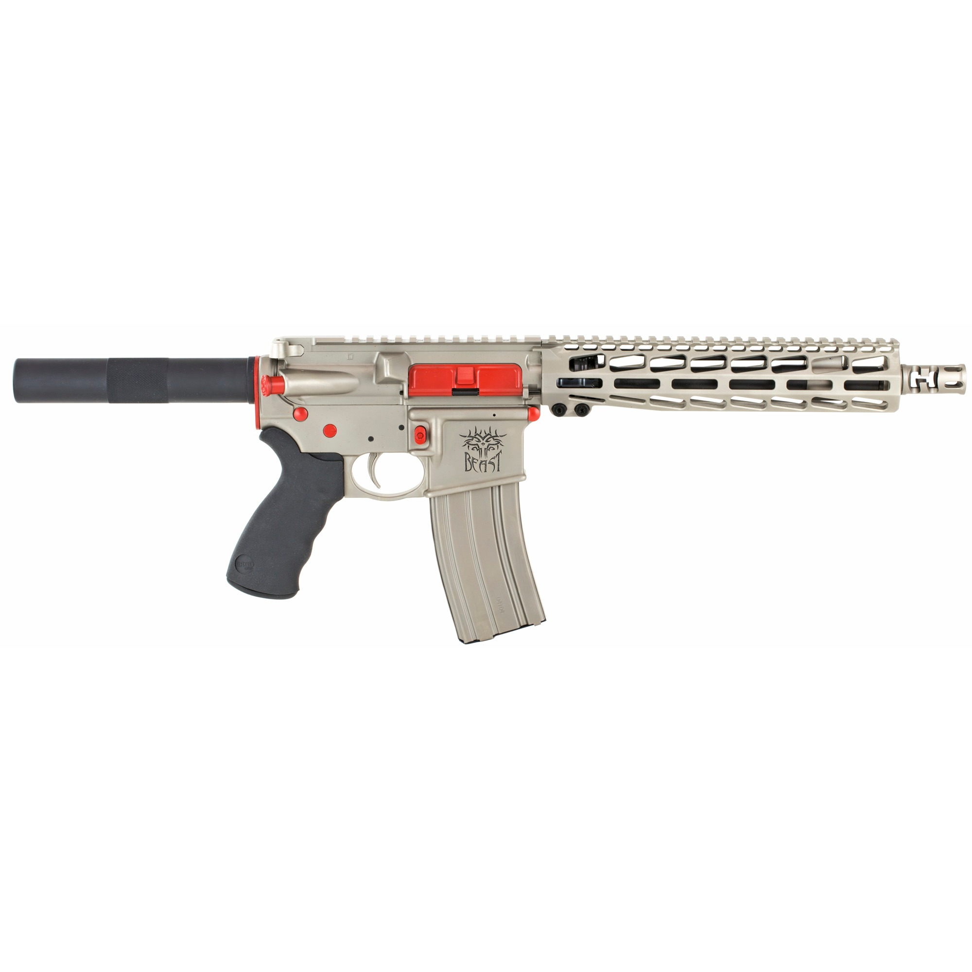 WMD NIB-X AR PSTL 556NATO 10.5" RED
