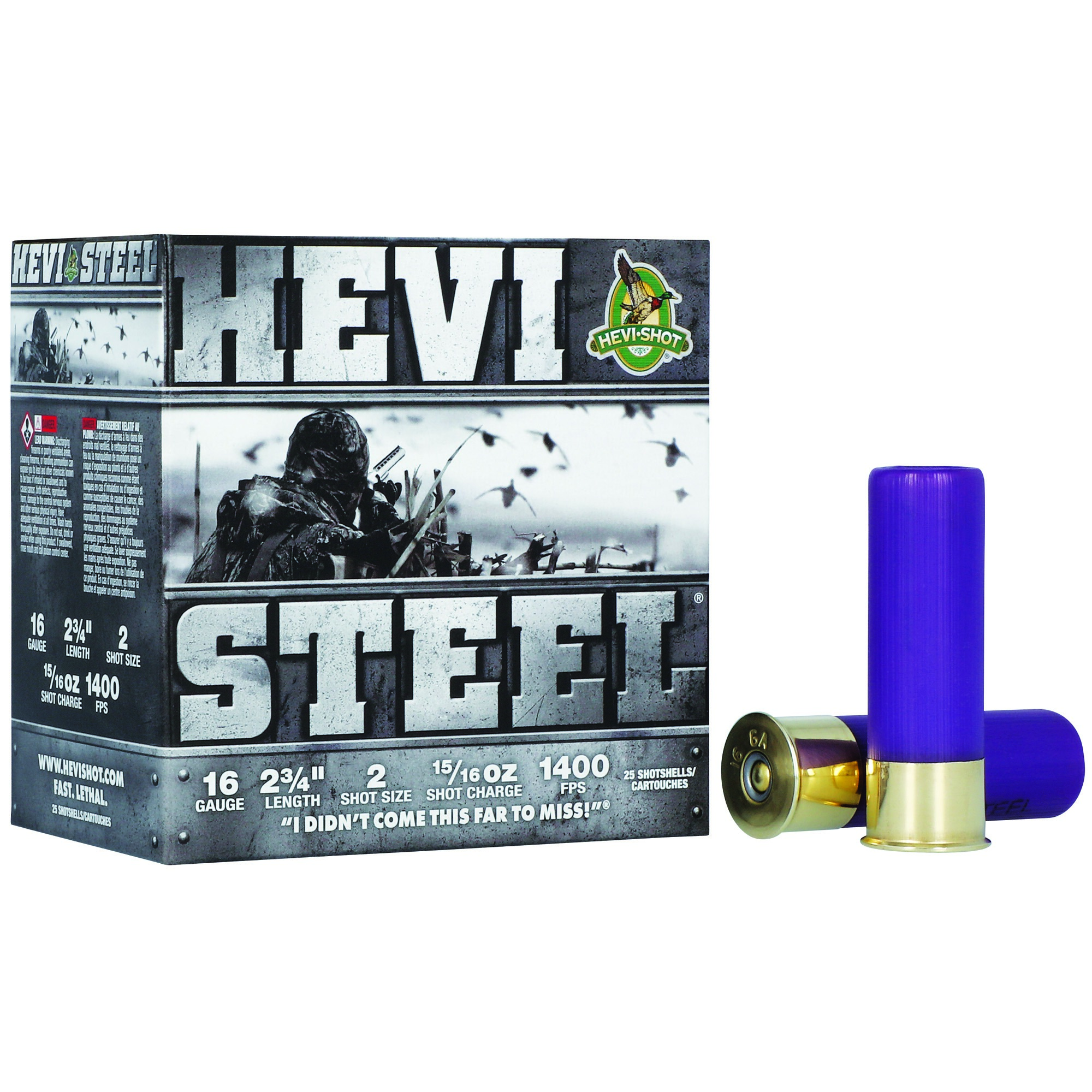 HEVI-STEEL 16GA 2.75" 15/16OZ #2