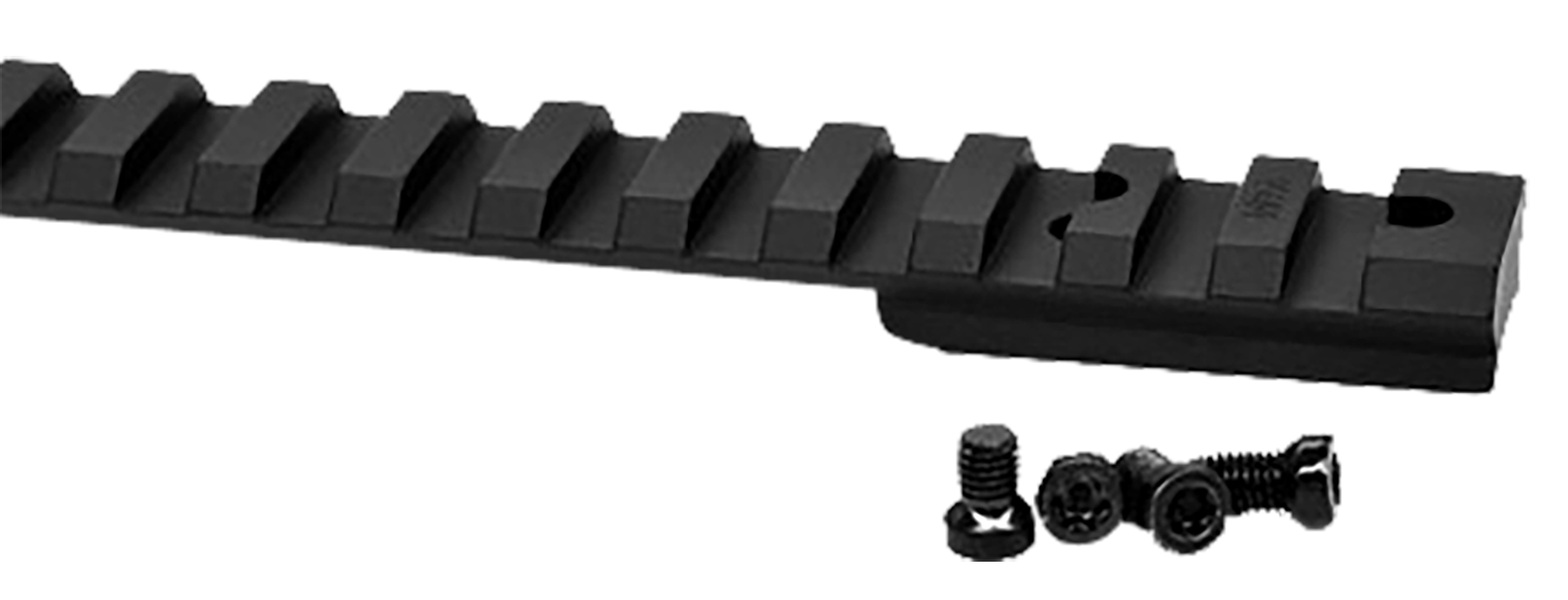 Warne V48820MOA Vapor Picatinny Rail Black Anodized Aluminum Winchester XPR Short Action, 20 MOA