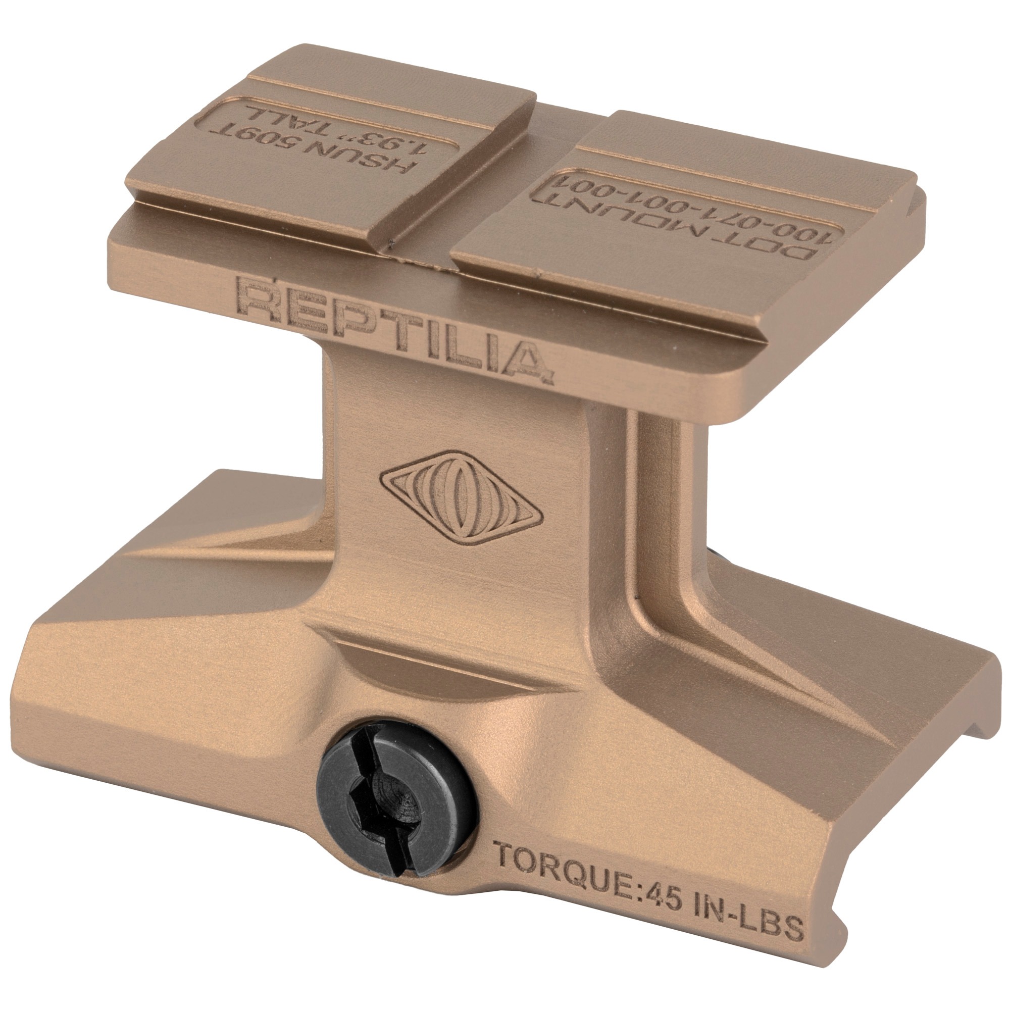 REPTILIA DOT MOUNT 1.93" HSUN 509T F