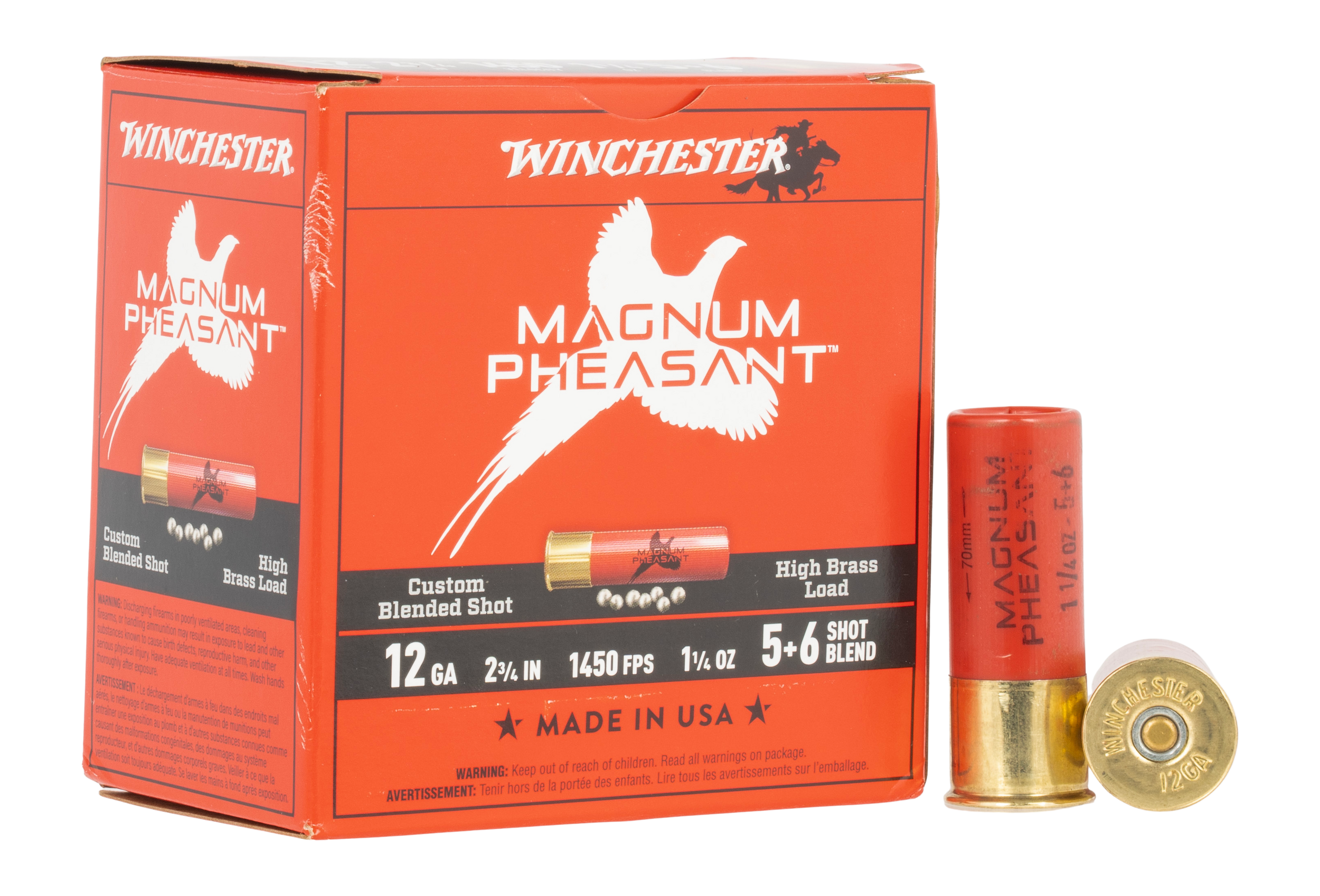 WIN MP1256     12G 2-3/4" 5&6 MAG PHS 1-3/8  25/10