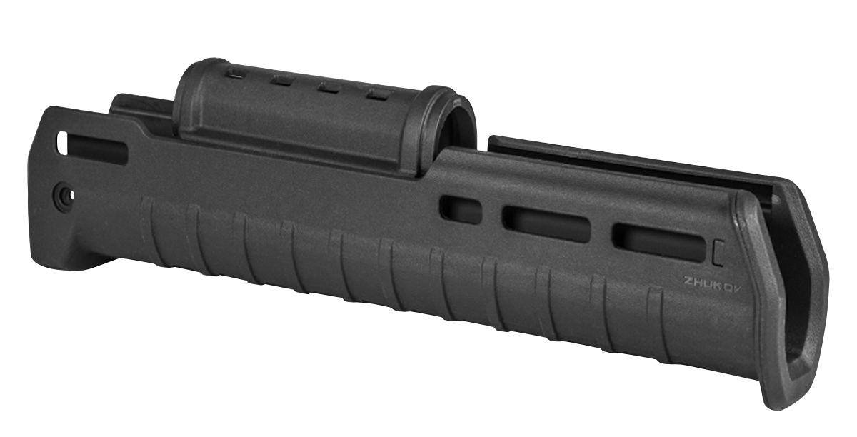 Magpul MAG586-BLK ZHUKOV Handguard made of Polymer with Black Finish & 11.70" OAL for AK-Platform