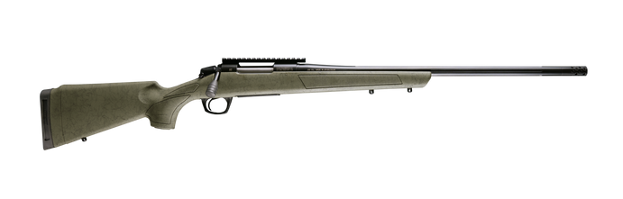CVA CR3980G Cascade XT 22 Creedmoor 4+1 Graphite Black Cerakote Fluted Threaded Barrel, Graphite Black Cerakote Receiver w/Picatinny Rail, OD Green w/Black Webbing Adjustable Synthetic Stock