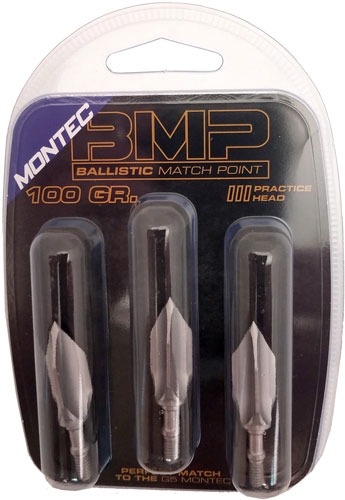 G5 PRACTICE HEAD BALLISTIC MATCH POINT MONTEC 100GR 3PK