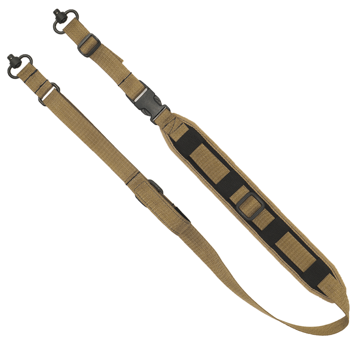GrovTec US Inc GTSL129 QS 2-Point Sentinel Coyote Brown Adjustable Rifle/Shotgun