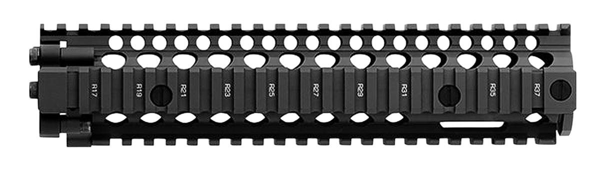 Daniel Defense 0100408020006 MK18 RIS II Handguard 6061-T6 Aluminum Black Picatinny Rail AR-15 9.55" Long