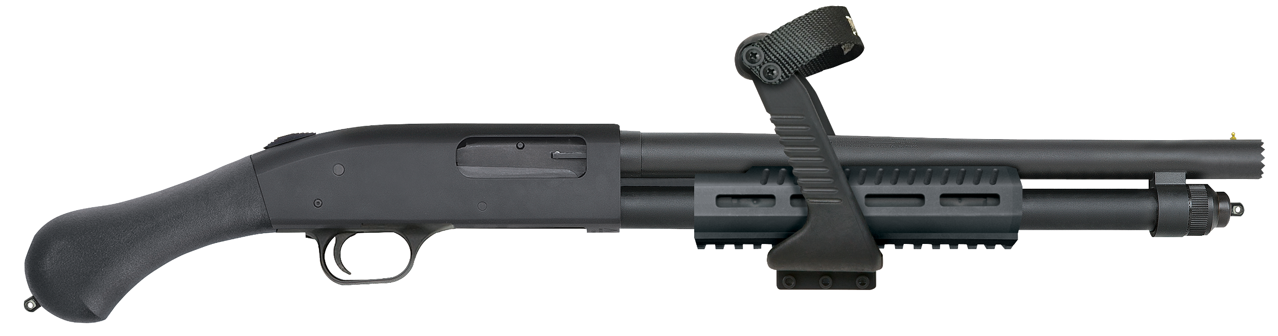 Mossberg 50647 590 Shockwave Shock 'N' Saw 12 Gauge 3" 14.38" 5+1 Blued Black Fixed Raptor Birdshead Grip