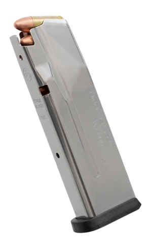 Magpul MAG1487SST AMAG 15rd 9mm Fits Sig P365 Silver Stainless Steel
