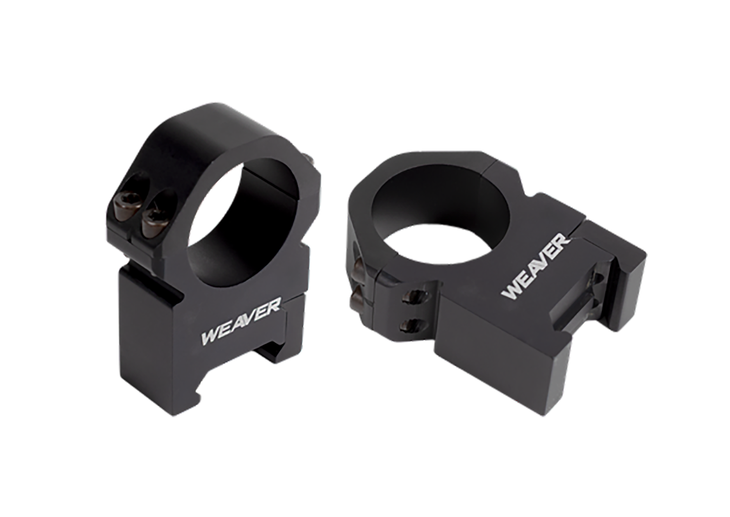 Weaver Mounts 48387 Precision  Black Aluminum 30mm Tube High