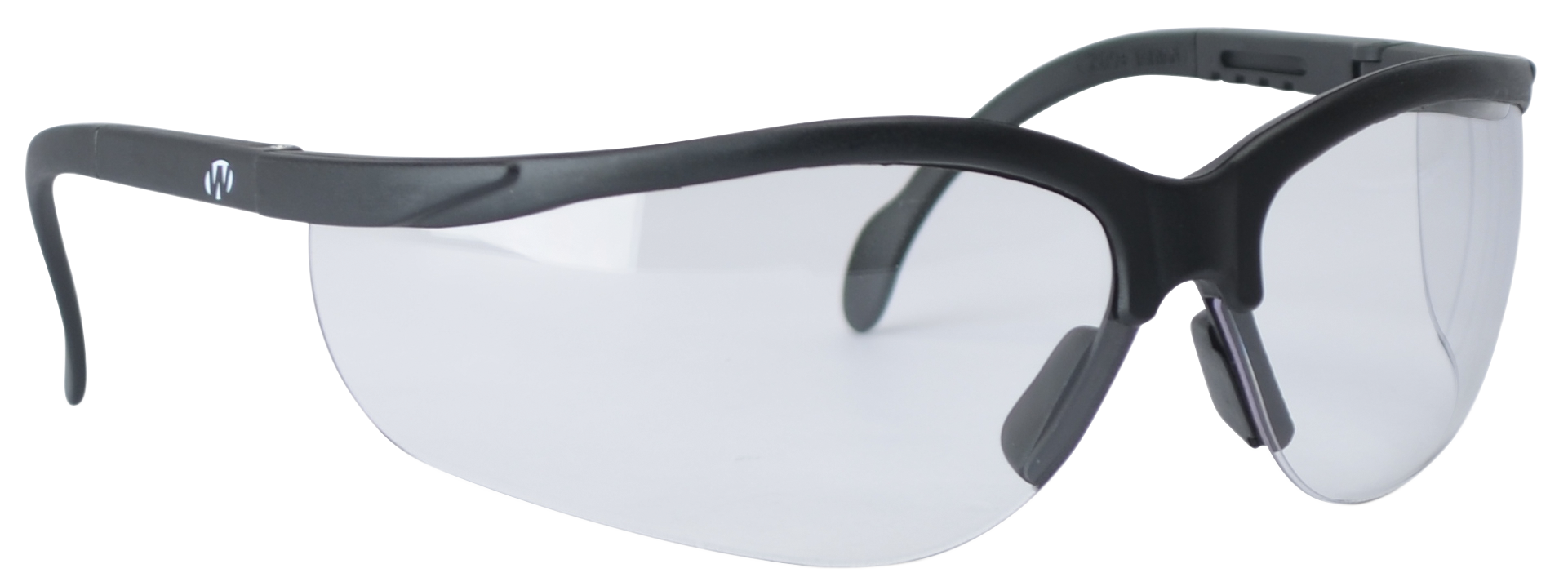 Walker's GWPCLSG Sport Glasses Adult Clear Lens Polycarbonate Black Frame
