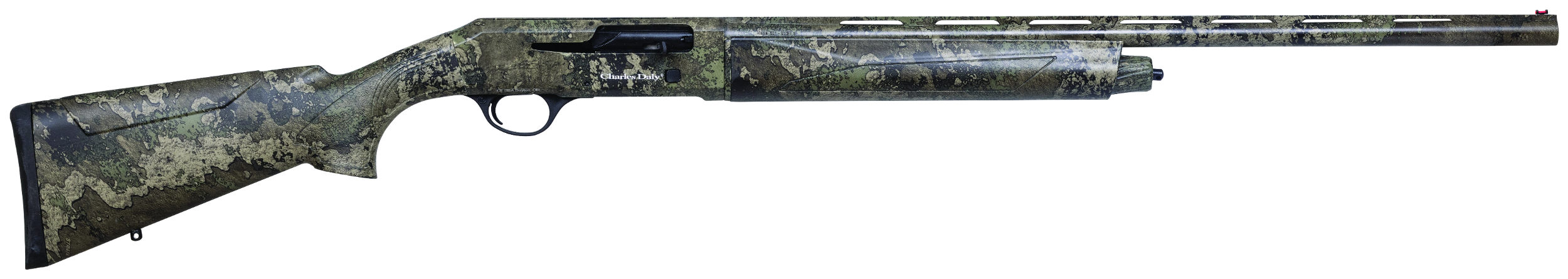 Charles Daly 930408 601 Field 20 Gauge Semi-Auto 3" 4+1 26" TrueTimber Strata Vent Rib Barrel, Grooved Aluminum Receiver, Fixed TrueTimber Strata Synthetic Stock
