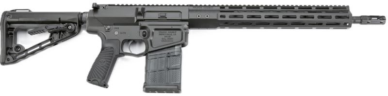 WILSON RECON TACTICAL 308 16" FLUTED Q-COMP 20 RD BLACK