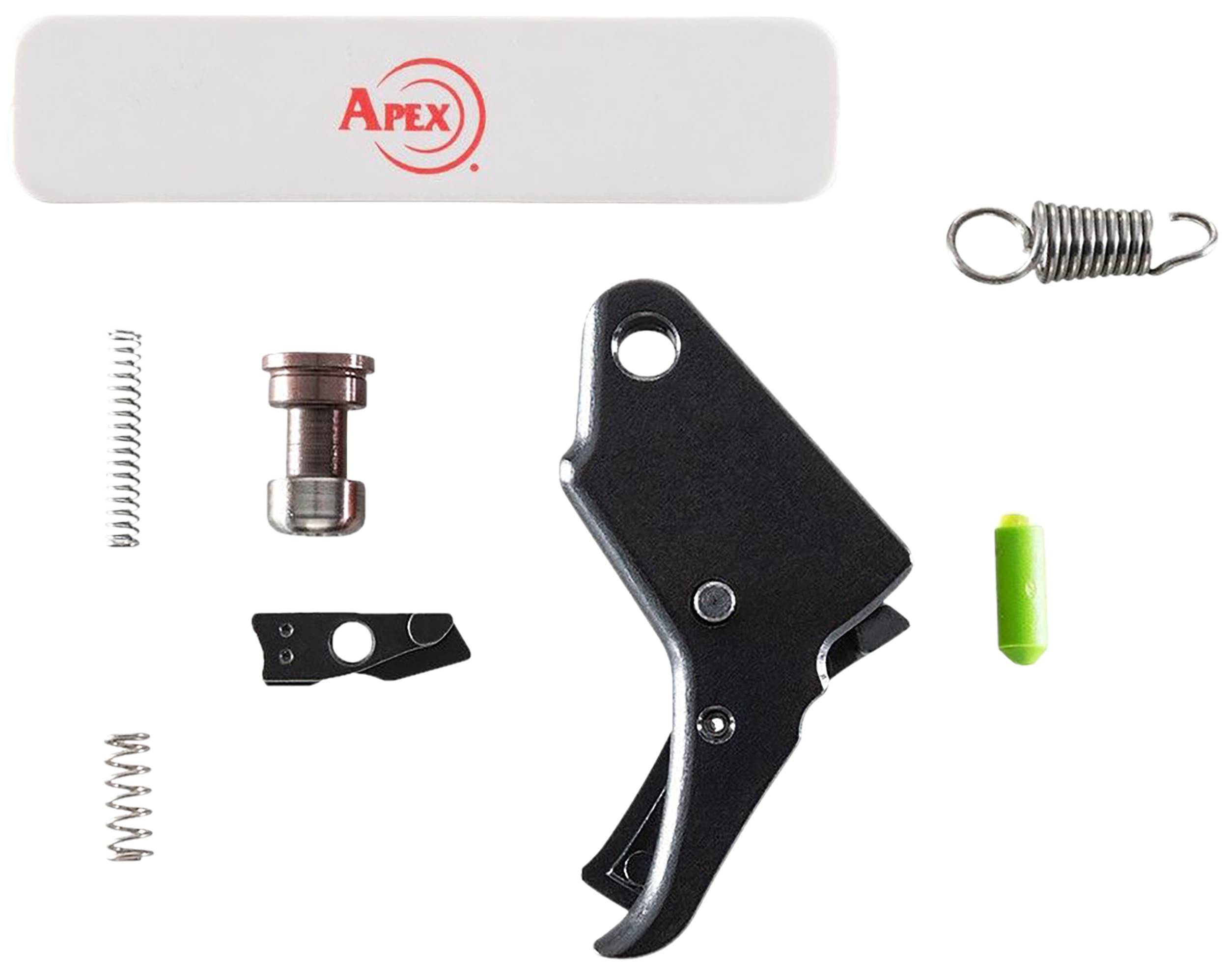Apex Tactical 100051 Action Enhancement Trigger & Duty/Carry Kit 9mm Luger/40 S&W Black Drop-In Fits S&W M&P Shield