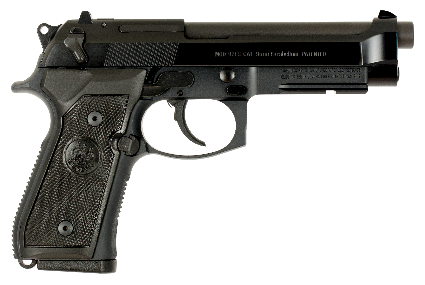 Beretta USA JS92M9A1CA M9A1 *CA Compliant Full Size Frame 9mm Luger 10+1, 4.90" Black Steel Barrel, Black Bruniton Serrated Steel Slide, Black Aluminum Frame w/Picatinny Rail