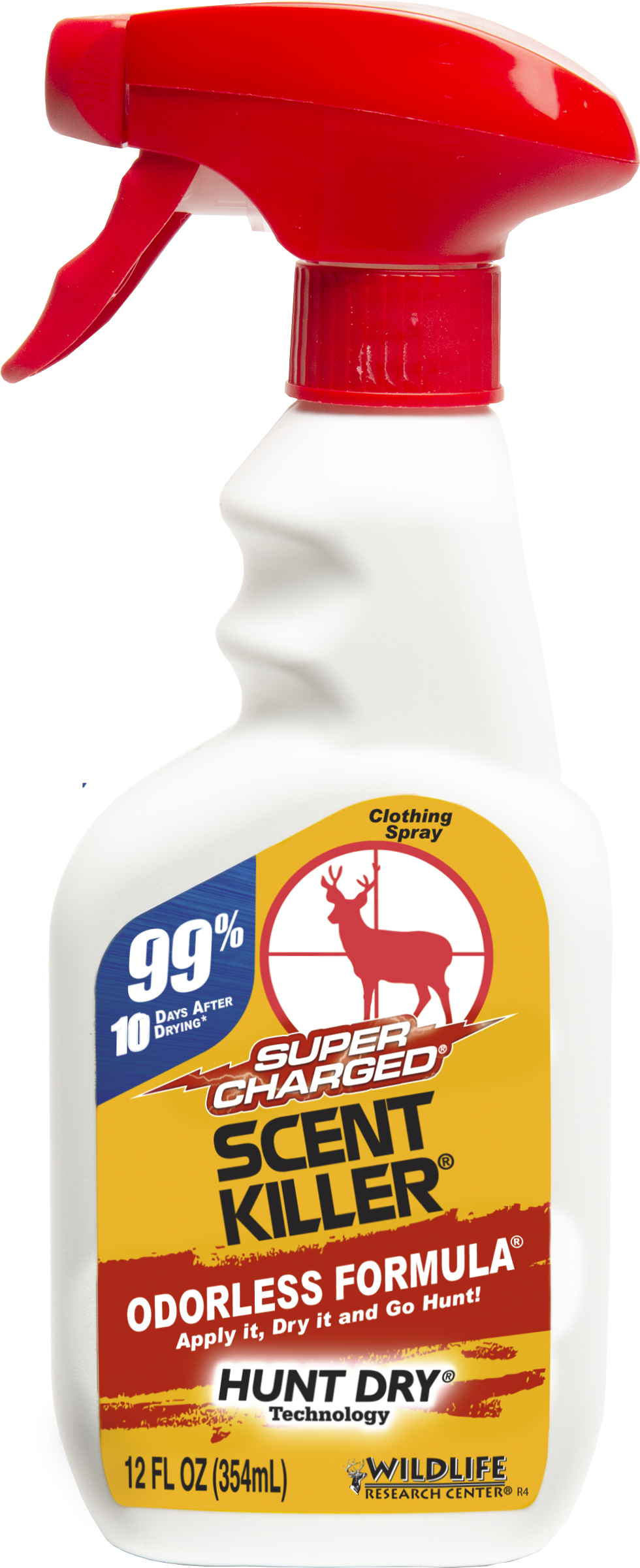 Wildlife Research 1552 Scent Killer Super Charged Odor Eliminator Odorless Scent 12 oz Trigger Spray