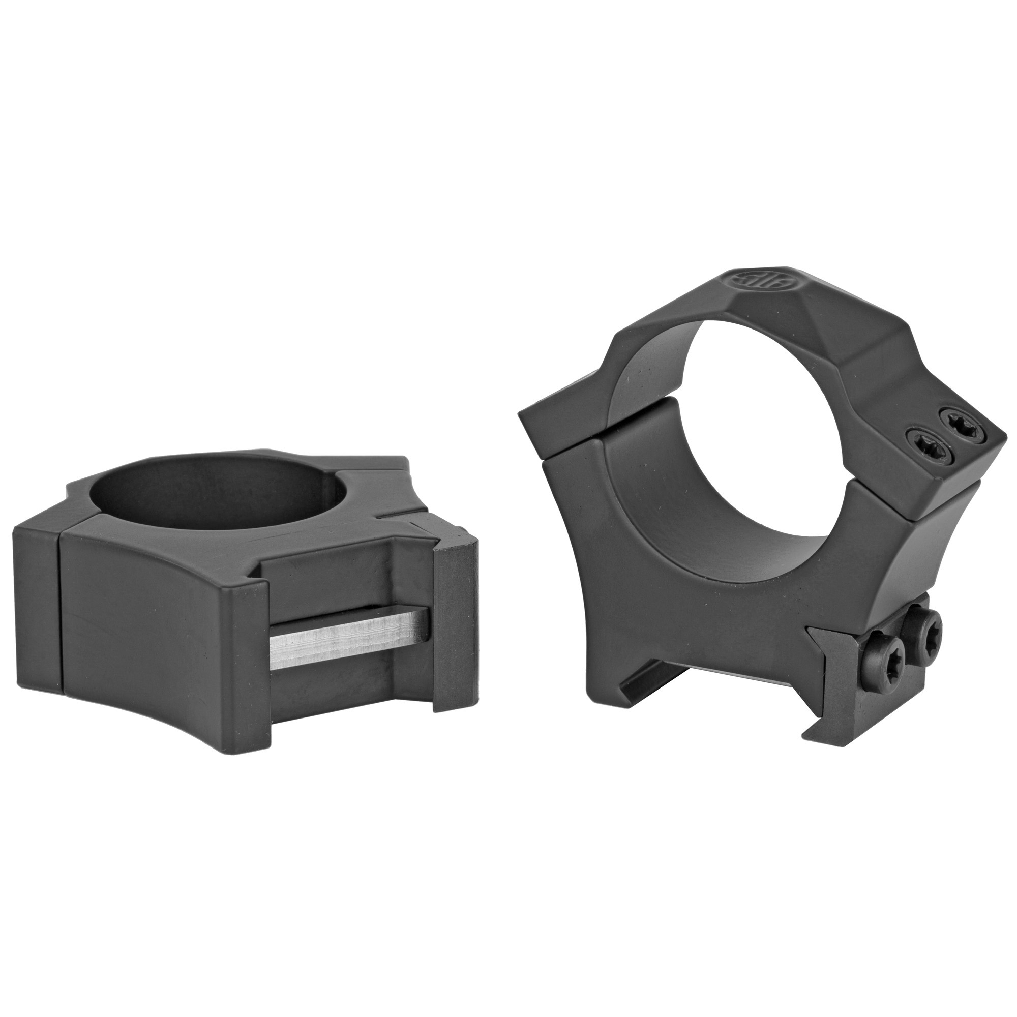 SIG ALPHA HUNTING 1" RINGS MED BLK