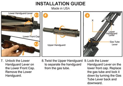 UTG RAIL PICATINNY AK47 DROP-IN YUGO M70
