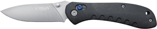 CAMILLUS ROVAX FOLDING KNIFE 3.25" SS BLADE NYLON BLACK