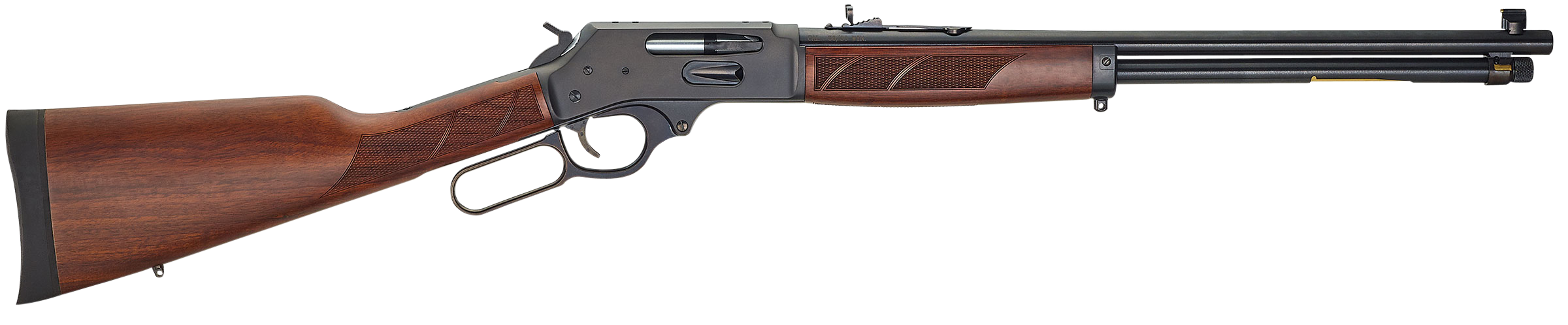 Henry H009G Side Gate  Full Size 30-30 Win 5+1 20" Blued Steel Barrel, Blued Steel Receiver, American Walnut Stock Right Hand