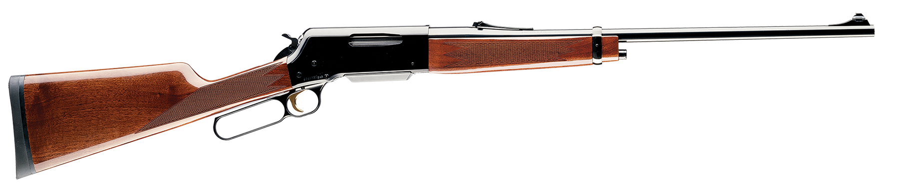 Browning 034006118 BLR Lightweight 81 308 Win 4+1 20" Polished Blued/ 20" Button-Rifled Barrel, Polished Blued Aluminum Receiver, Gloss Black Walnut/ Wood Stock, Right Hand