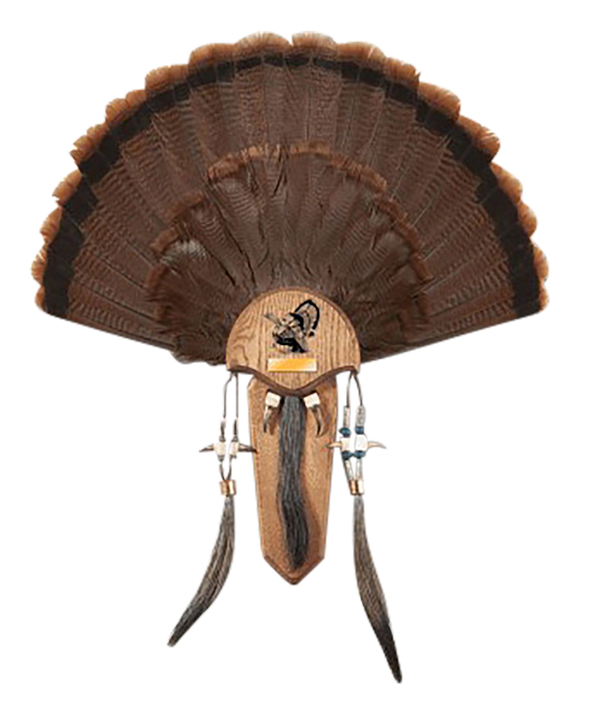 Hunters Specialties STR06949 Three Beard Mounting Plaque Includes Mounting Hardware